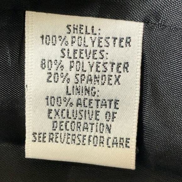 Talbots Cocktail Dress Size 4 Long Sleeve Raglan Midi Zip Closure Black Casual - Picture 10 of 11